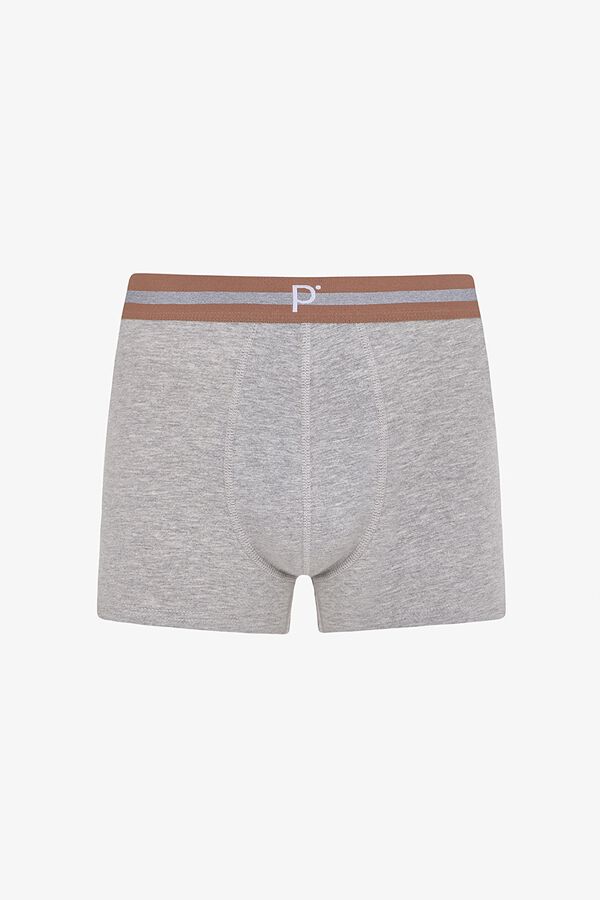 Penti Pack 3 boxer goma cintura rayas estampado