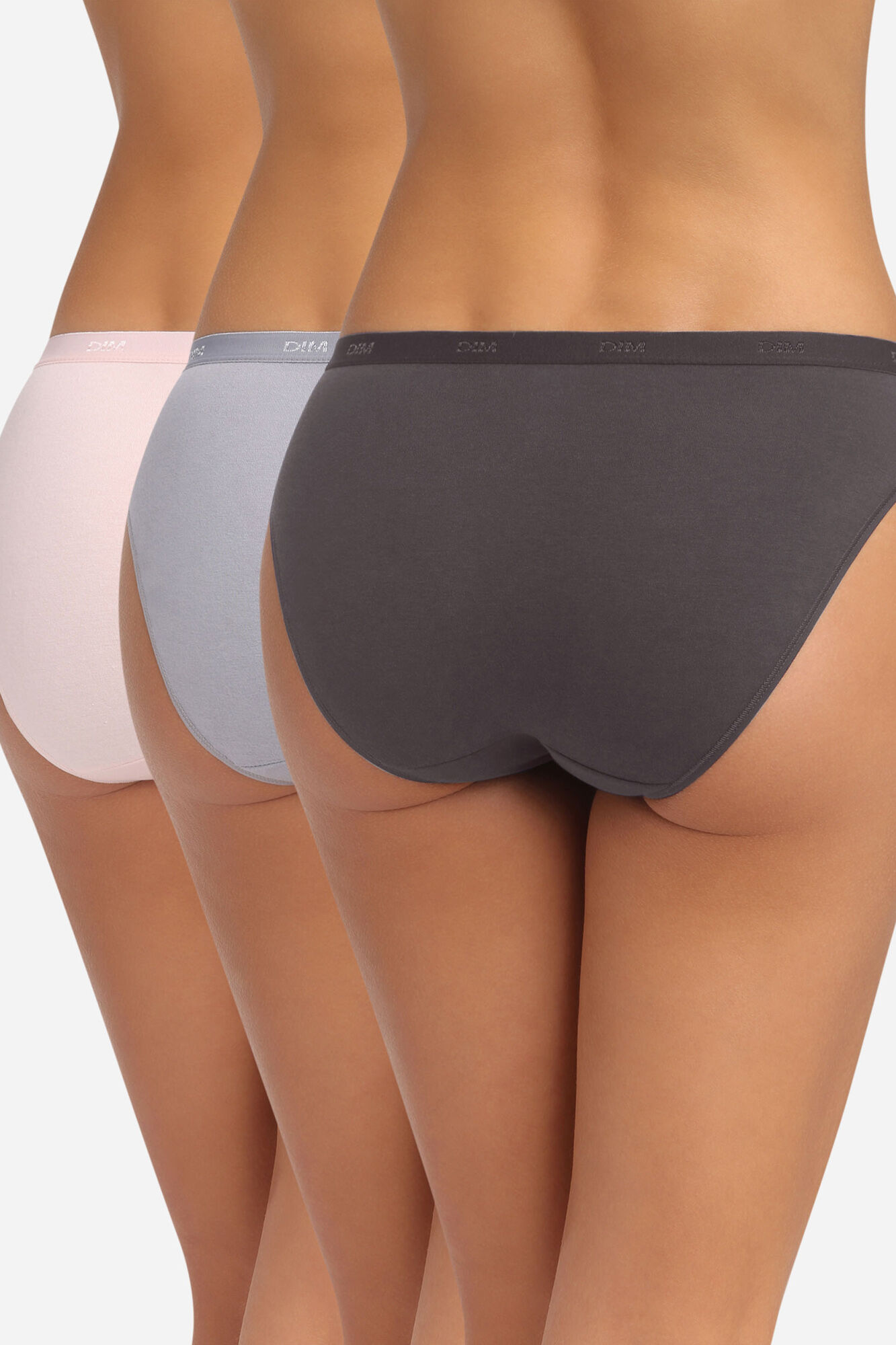 DIM Pack 3 bragas Pockets Ecodim