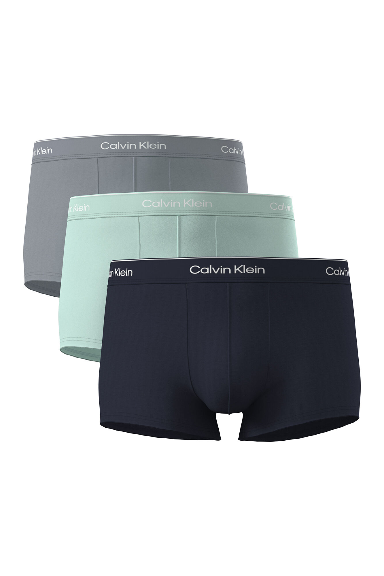 Calvin Klein Pack 3 b&oacute;xers tiro bajo - Icon Cotton Stretch