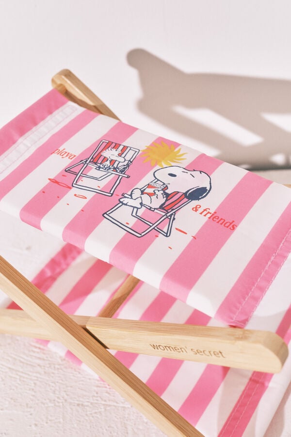 Women'secret Naslon za glavu Snoopy na pruge Narandžasta