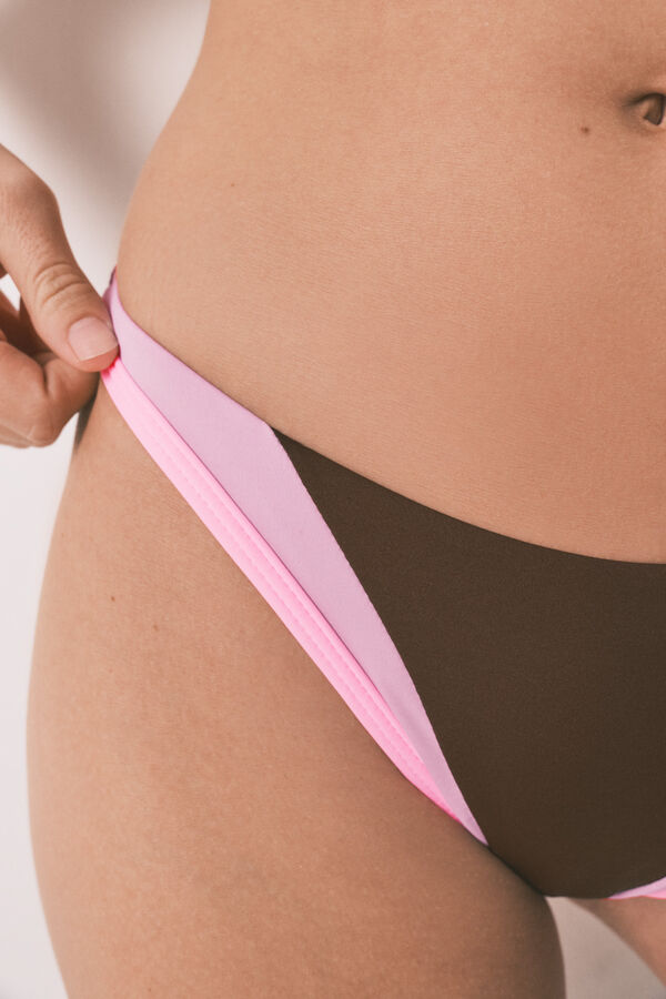 HI&BYE Braon brazilske gaćice za bikini Braon