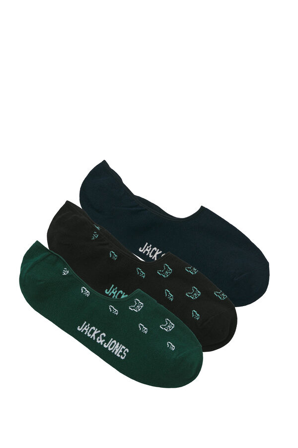 Jack & Jones Pack of 3 pinky socks blue