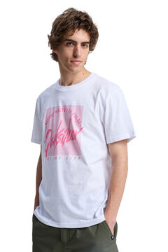 Quiksilver Camiseta manga corta dibujo logo