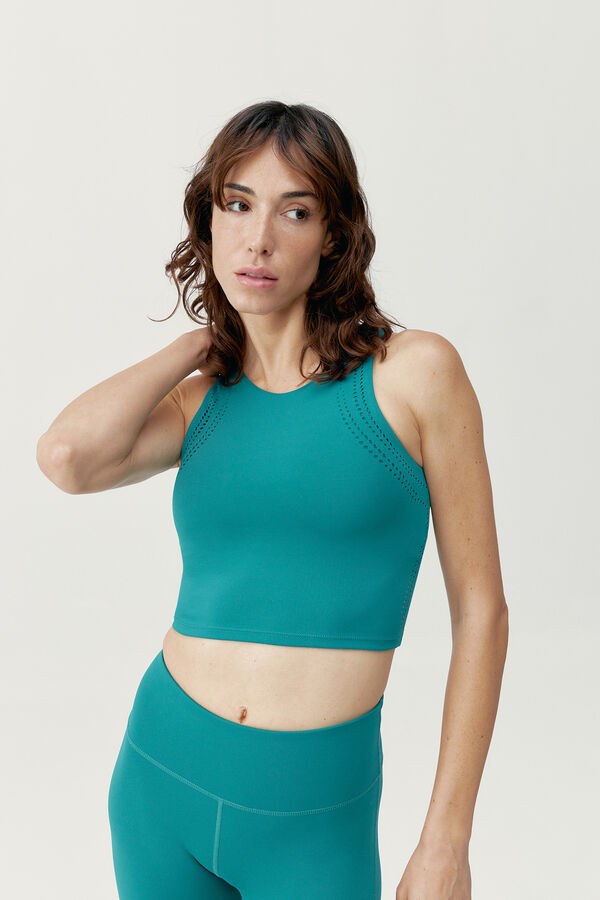 Born Living Yoga Top deportivo Zenda verde