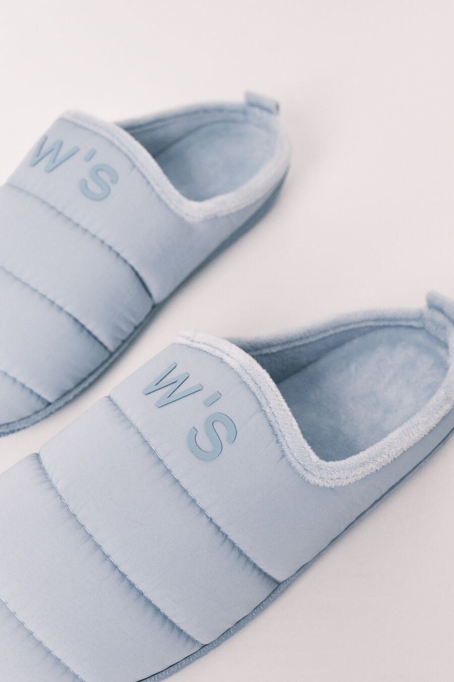 Zapatillas casa acolchadas azul