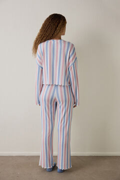 Penti Conjunto de pijama t&eacute;rmico Moonlight com gola redonda redonda e manga comprida