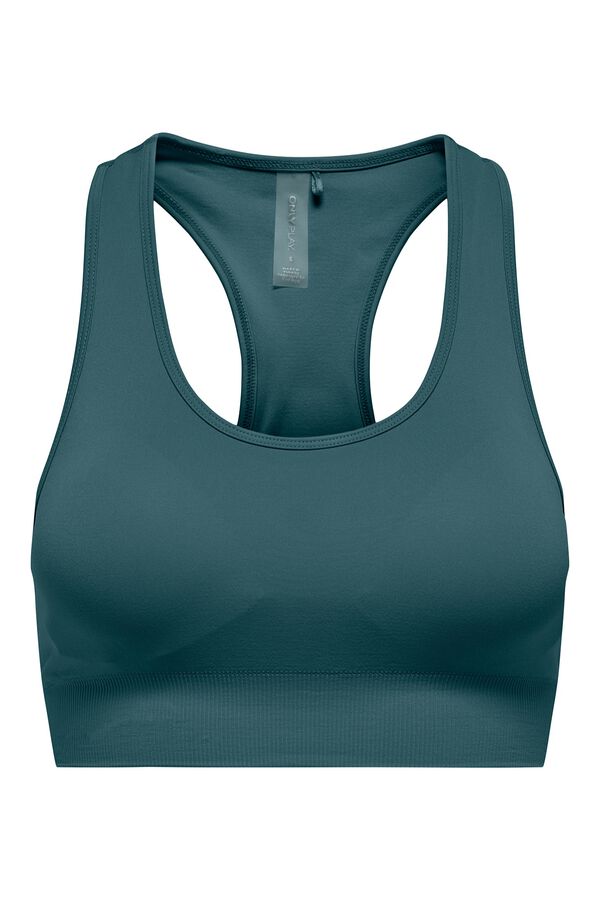 Only Play Sujetador deportivo intensidad media copas verde