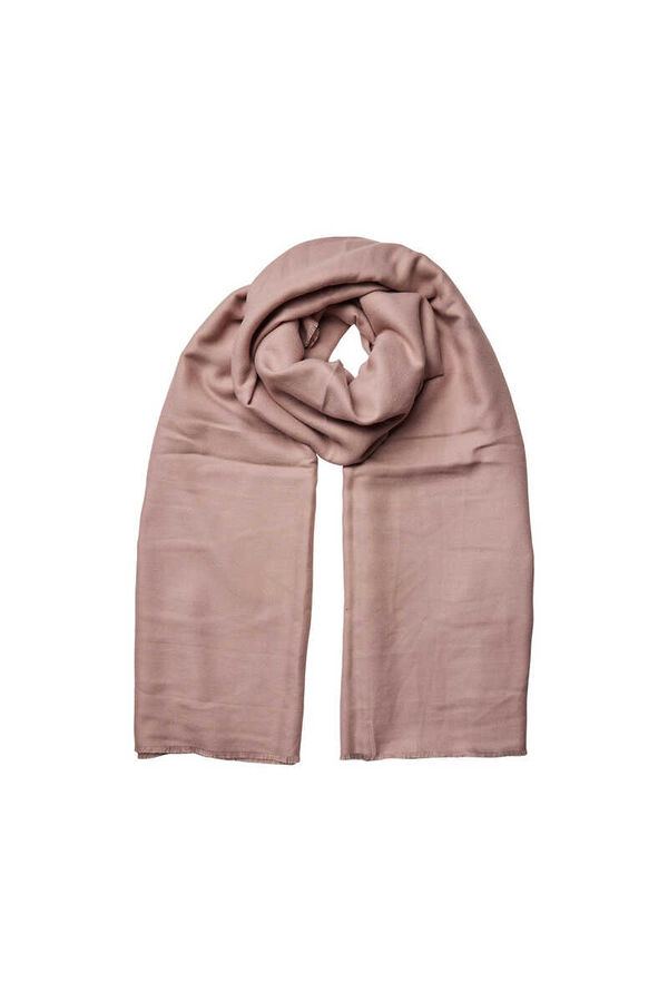 Pieces Bufanda larga de poliester reciclado pink