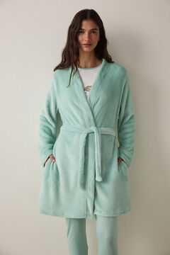Penti Sleep-In Fluffy Dressing Goggle green
