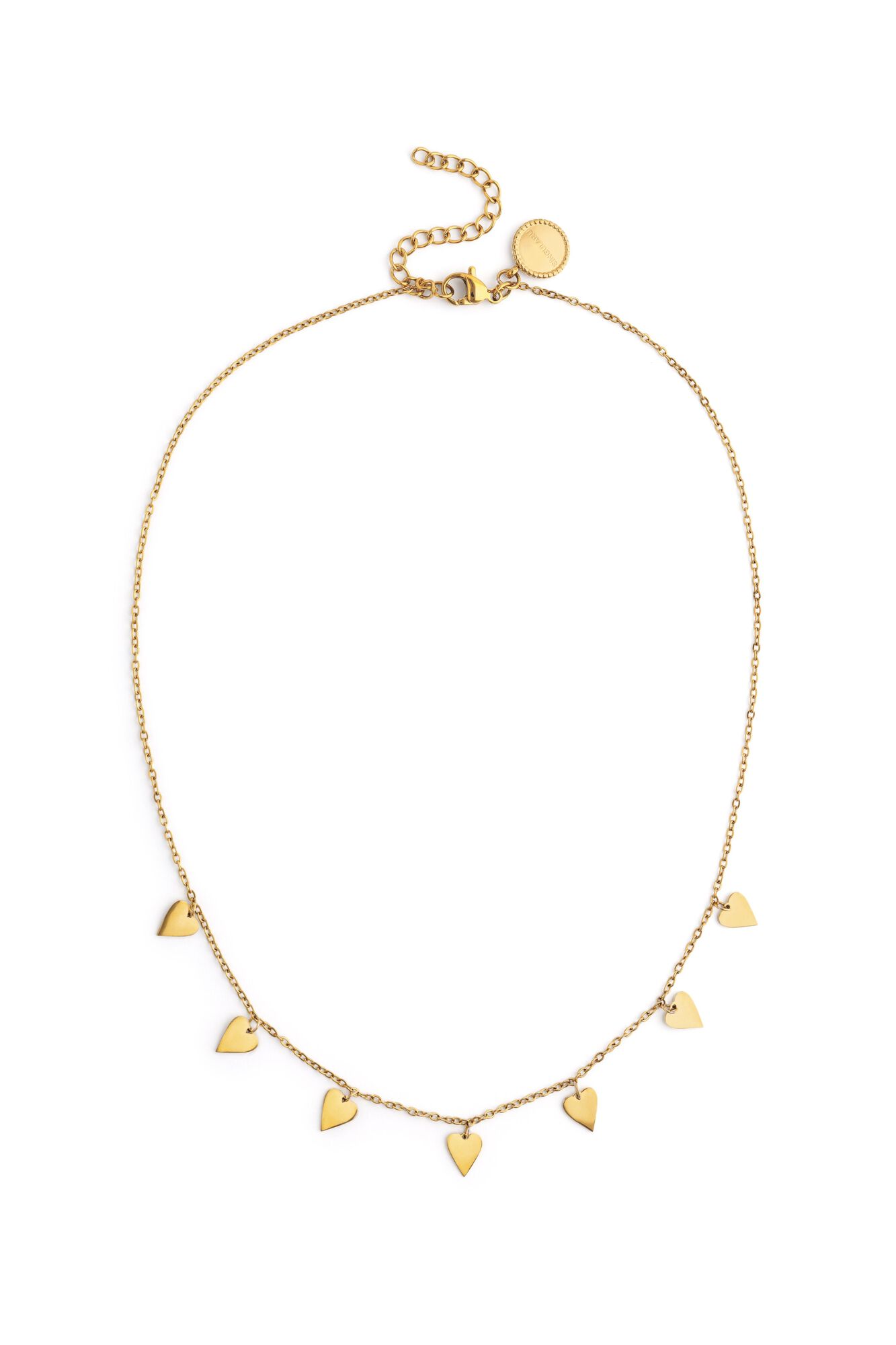 Singularu Collar Passion Acero Ba&ntilde;o Oro 