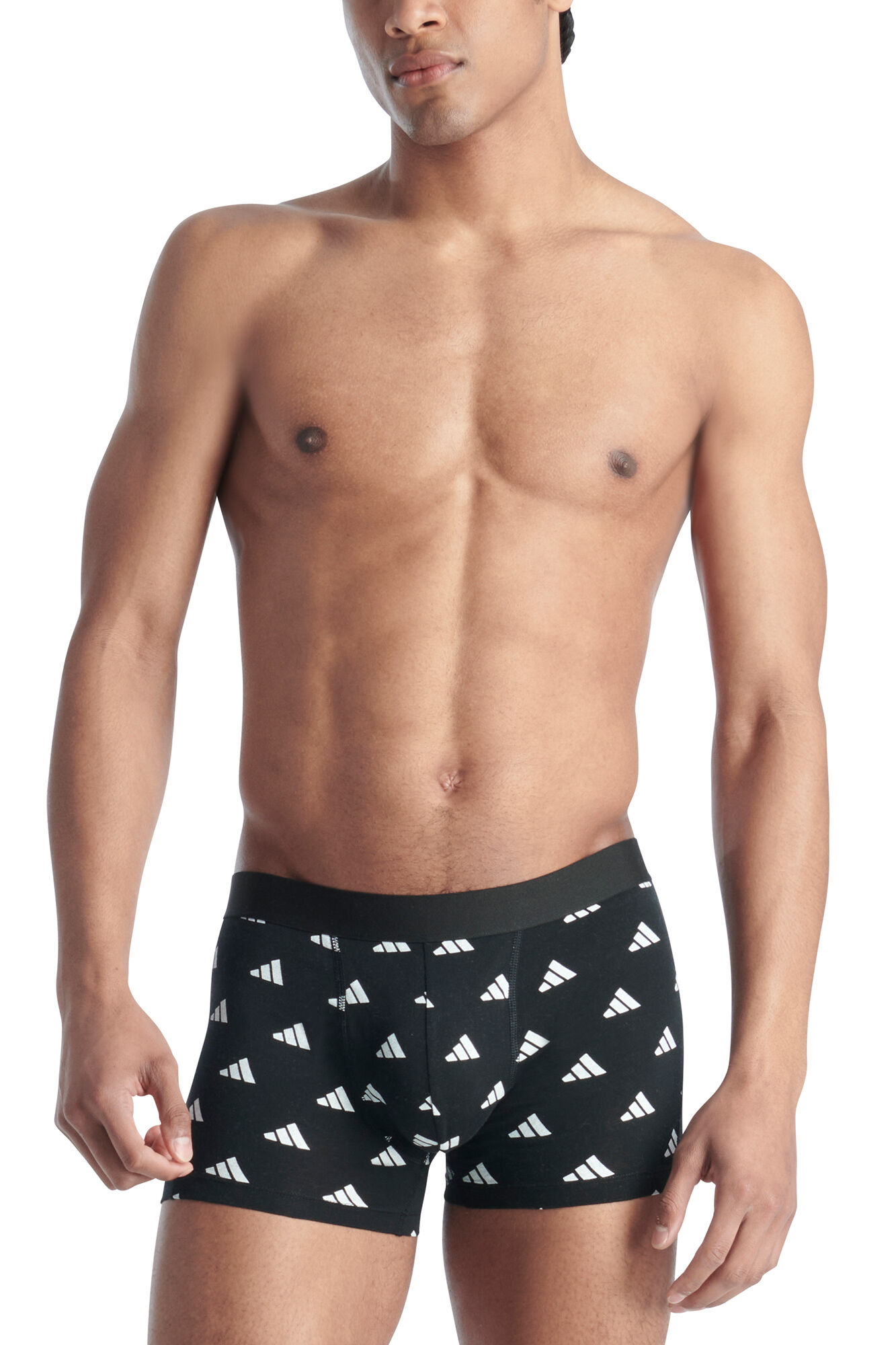 Adidas Pacote com 3 boxers de algod&atilde;o Active Flex 