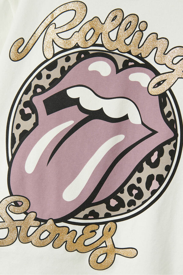 Name it Camiseta de Rolling Stone de ni&ntilde;a blanco
