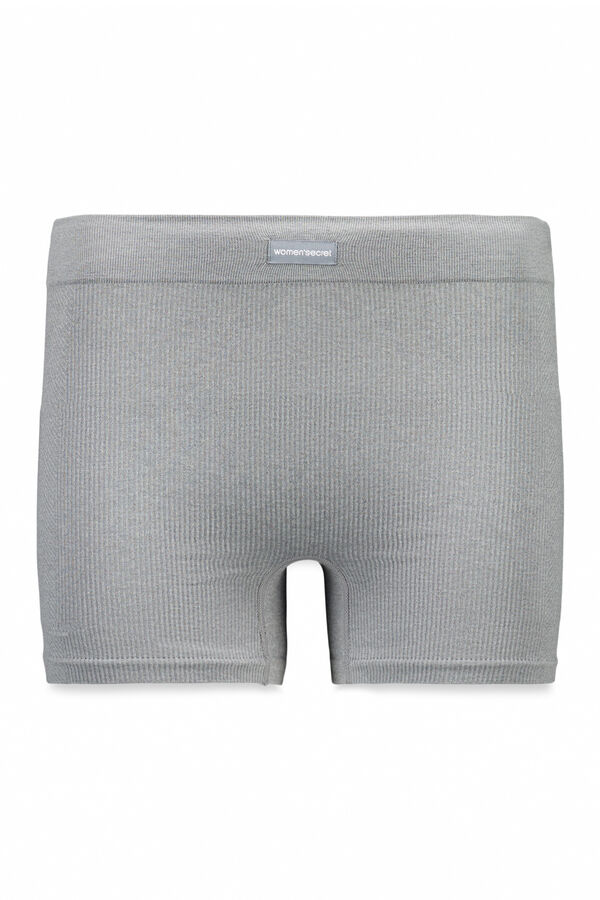 Women'secret Svetlo sive rebraste pantalone Siva