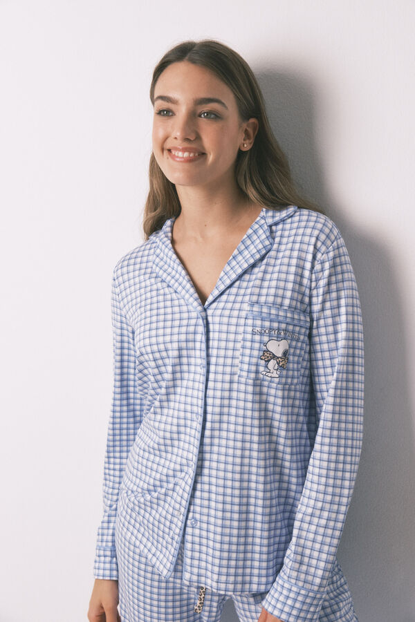 Women'secret Snupi Viči duga pidžama Print