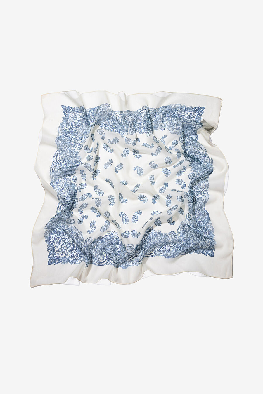 Bandana semitransparente paisley