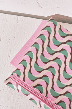 Women'secret V&iacute;z&aacute;ll&oacute; geometriai mint&aacute;s f&uuml;rdőruha-bikini t&aacute;ska