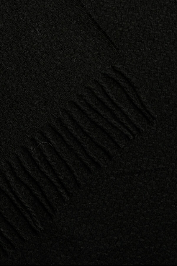 Pieces Bufanda b&aacute;sica negro