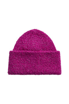 Pieces Gorro de punto lurex dobladillo