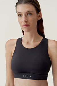 Born Living Yoga Sujetador top deportivo Nara negro&nbsp;&nbsp;