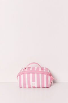 Women'secret Srednji neseser na roze pruge Roze