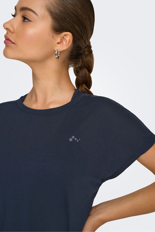 Only Play short sleeve trainers T-shirt blue