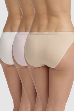 DIM Pack 3 bragas Pockets Ecodim