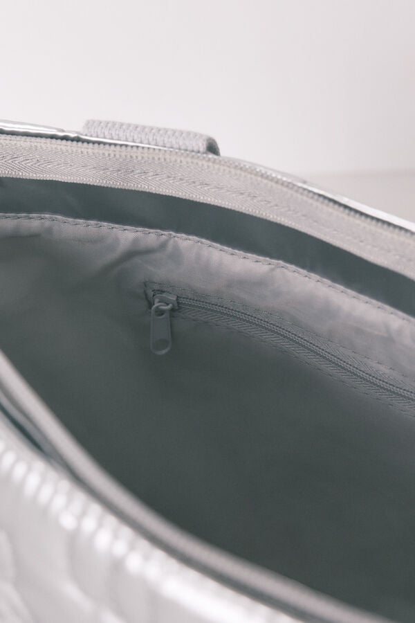 Women'secret Metalna aktovka Mifi, neseser Siva