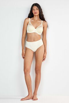 Gisela Braguita alta plumetti beige