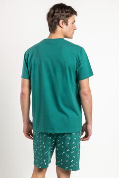 Admas Pijama corto Snoopy bordado