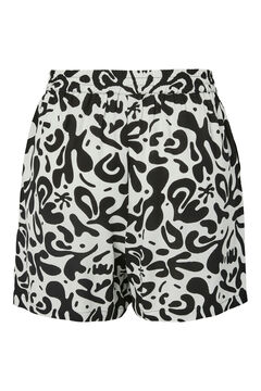 Pieces Shorts viscosa ECOVERO&trade; estampado