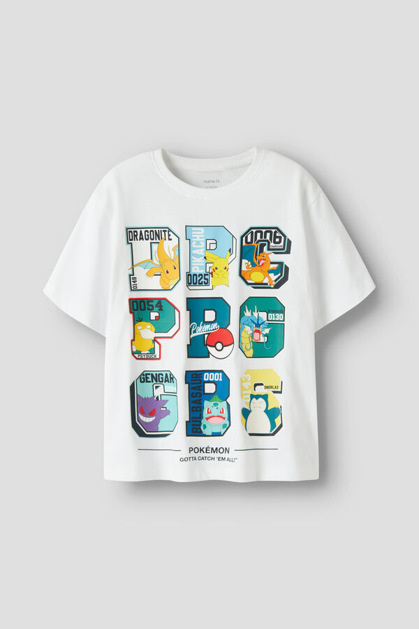 Name It T-shirt Pokemon branco