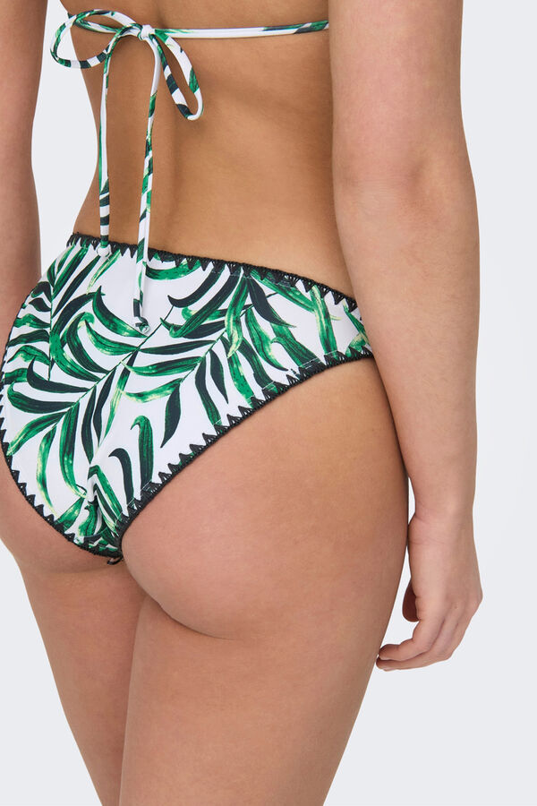 Womensecret Printed bikini bottoms Bijela