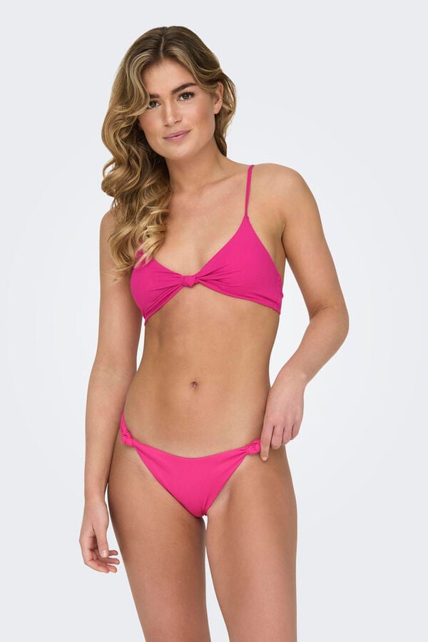 Womensecret Knot bikini top pink