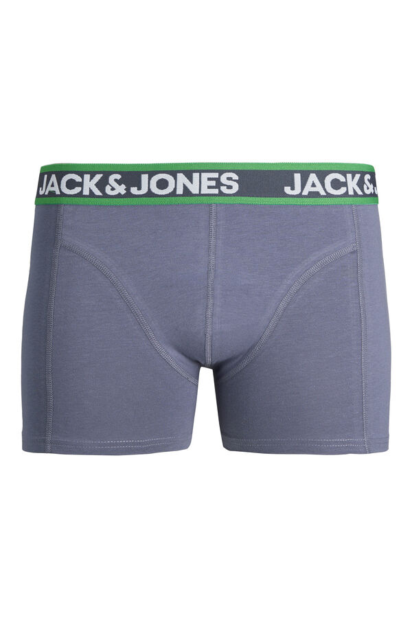 Jack & Jones Pack 3 boxers algod&oacute;n azul