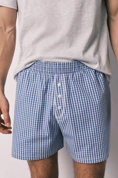Women'secret Pijama corto hombre algod&oacute;n cuadros