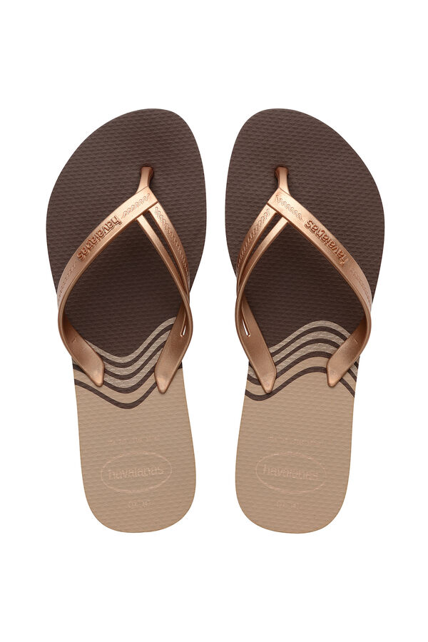 Havaianas Chanclas Hav. Elegance Marron Oscuro marr&oacute;n