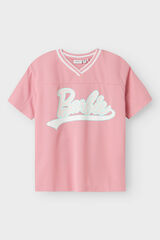 Name it Barbie short sleeve -shirt pink