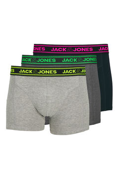 Jack & Jones Pack of 3 short boxers Grau