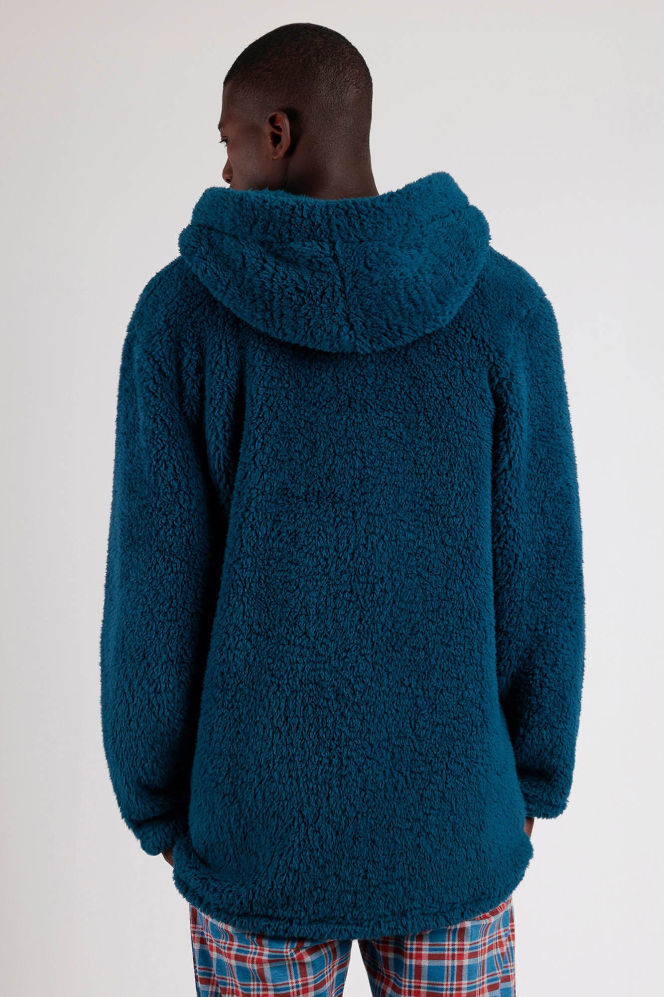 Admas Bata corta borrego Paddington para hombre 