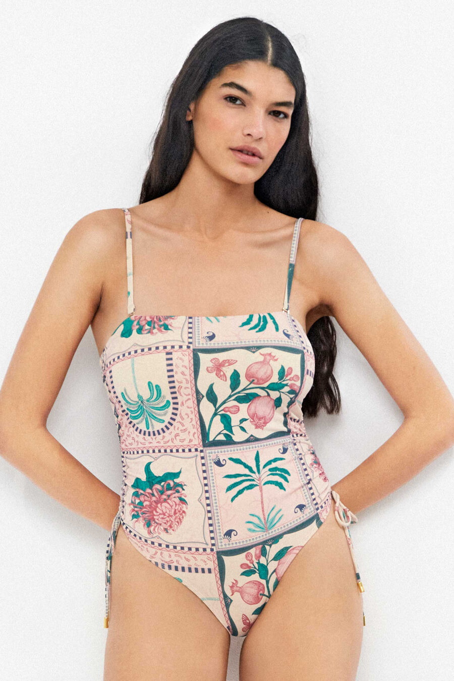 Bañador sin aro escote bandeau