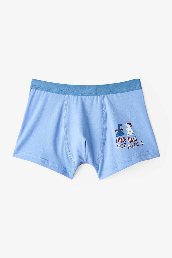 Penti Pack 2 boxers dino rayas azul