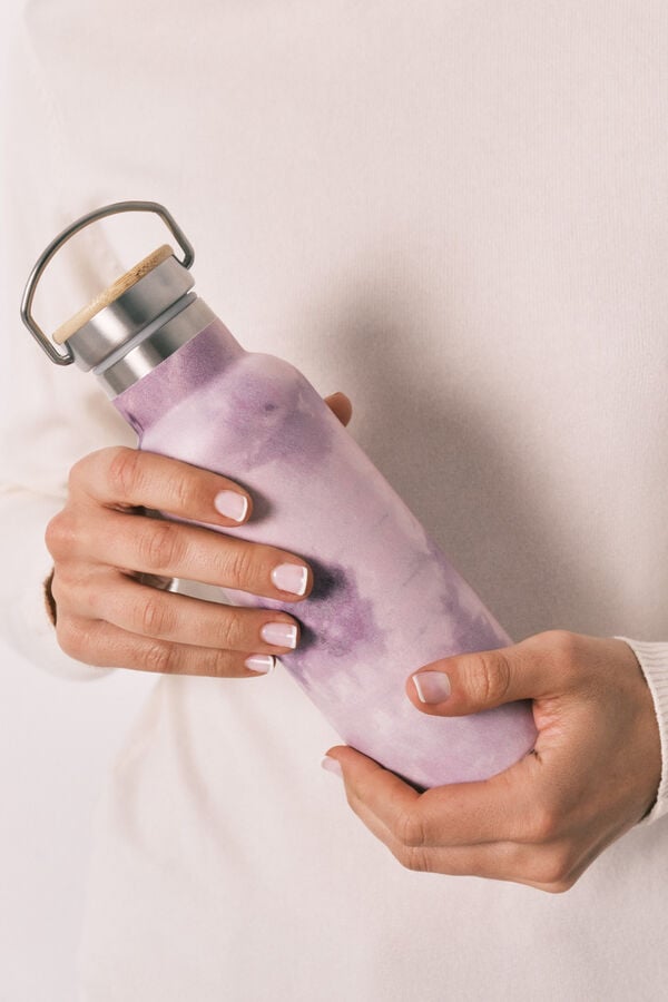 Women'secret Roze boca od nerđajućeg čelika sa printom Ljubičasta