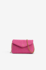 Vilanova Tweed crossbody bag pink