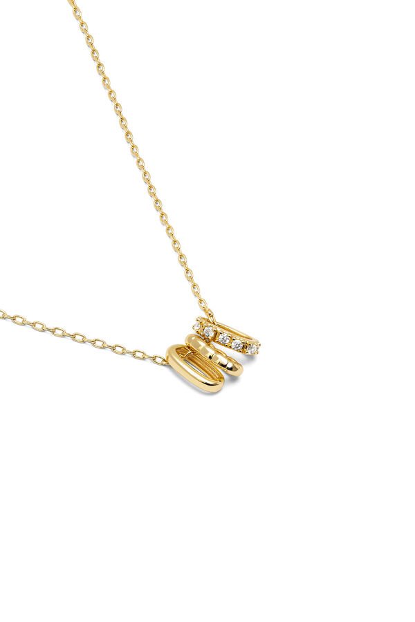 Singularu Family Gold Plated Necklace printed