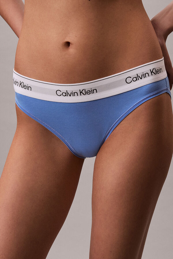 Calvin Klein Braga individual de mujer azul