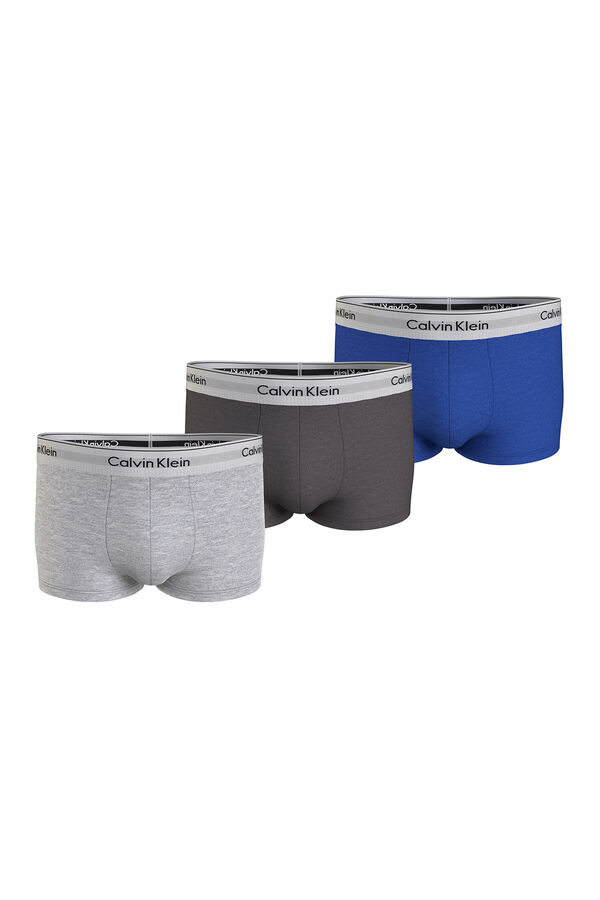 Calvin Klein Pack de 3 b&oacute;xers de tiro bajo - Modern Cotton estampado