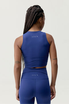 Born Living Yoga Sujetador top deportivo Saori azul