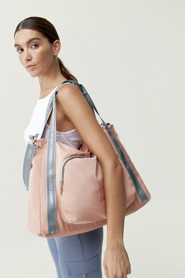 Born Living Yoga Bag Cross Bag Pink Soft  pink