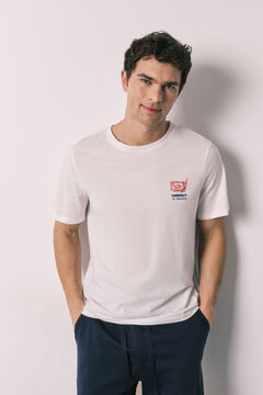 Women'secret Pijama corto hombre algod&oacute;n vermut