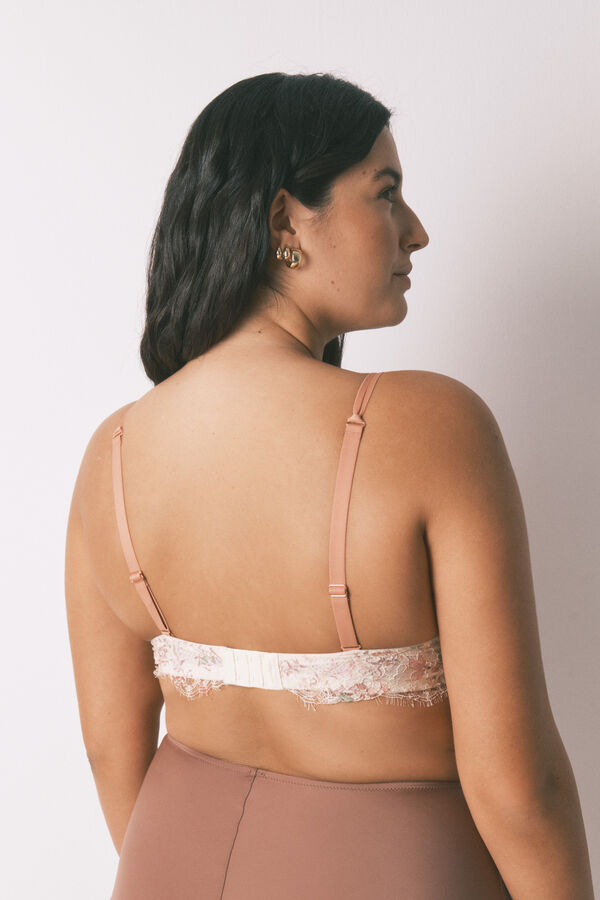 Women'secret Raznobojni halter grudnjak sa čipka Print